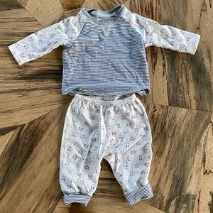 Egg by Susan Lazar matching set 6 month